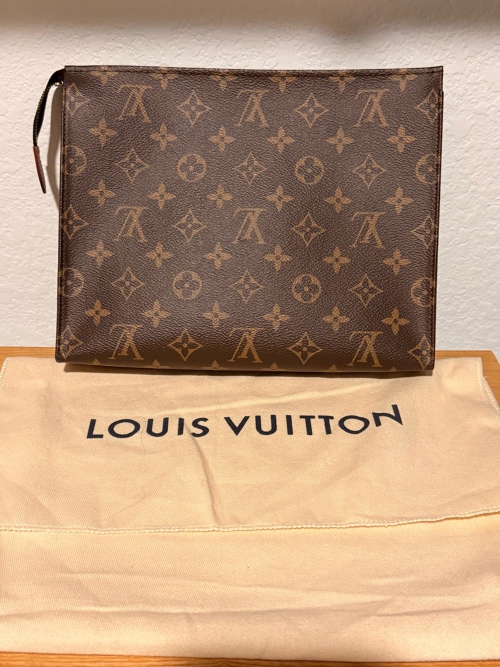 Louis Vuitton Monogram Canvas Toiletry 26 Pouch- Authentic